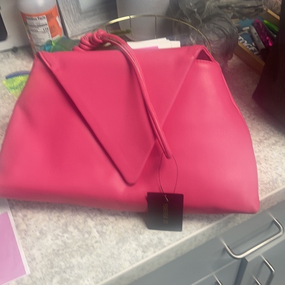 NWT PINK FOREVER 21 BAG - Picture 5 of 6